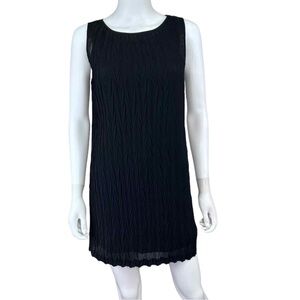Vivienne Tam Black Textured Pattern Dress Size 1